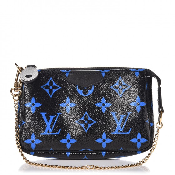 louis vuitton blue mini pochette