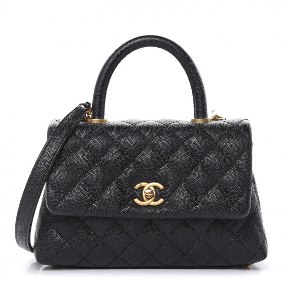 chanel mini coco handle size