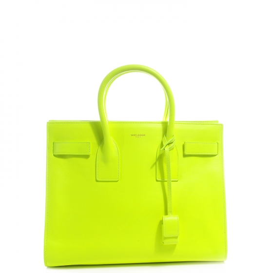 yellow ysl purse