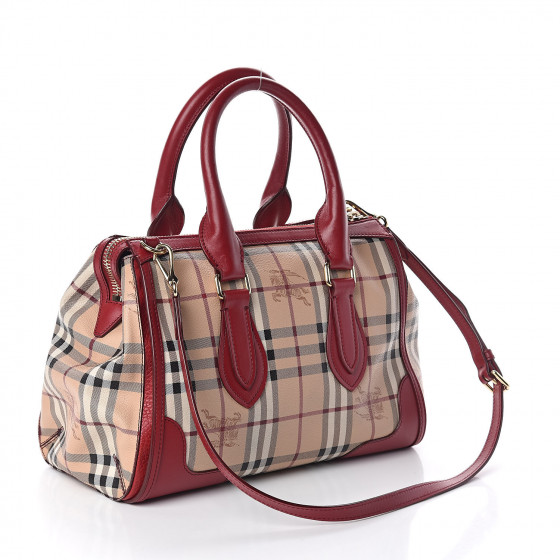 burberry haymarket small gladstone tote