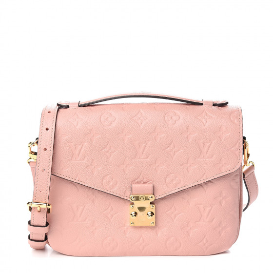 pochette metis rose poudre