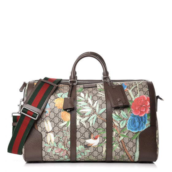 gucci tian duffle