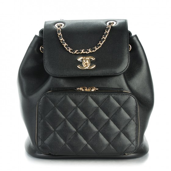 chanel backpack caviar