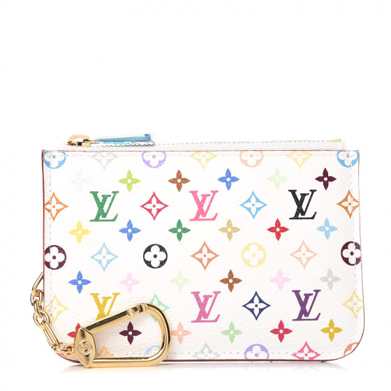 louis vuitton key pouch monogram multicolor