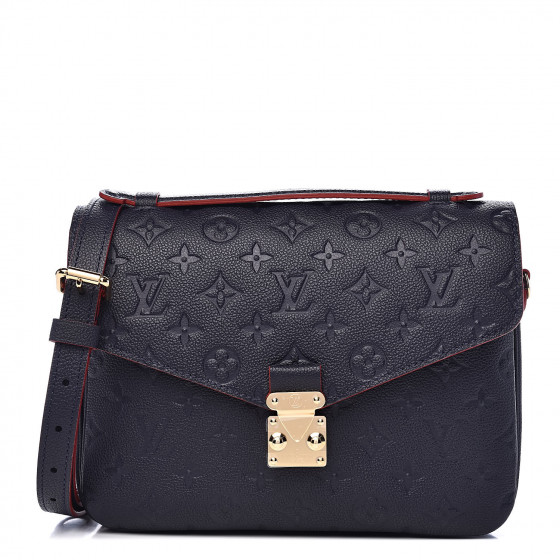 louis vuitton empreinte pochette metis marine rouge