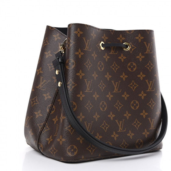 louis vuitton monogram neonoe mm black