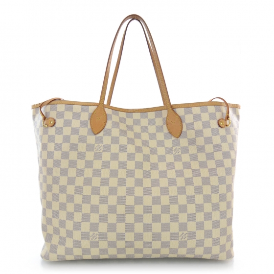 louis vuitton damier azur neverfull gm bag