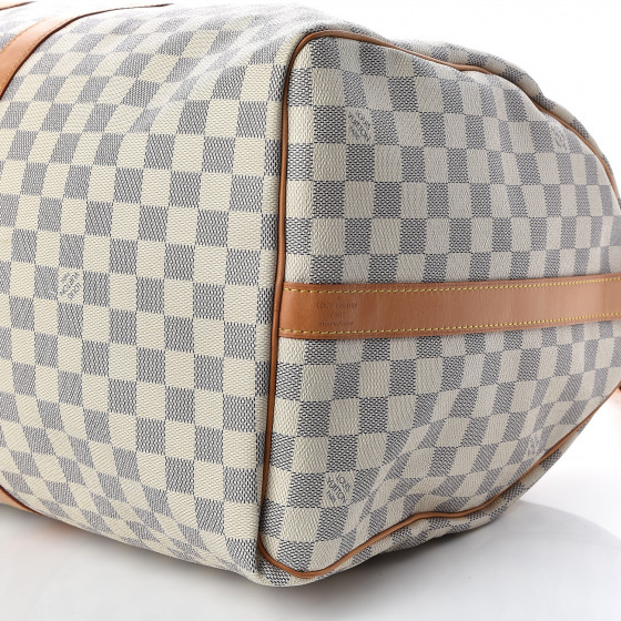 louis vuitton damier azur keepall