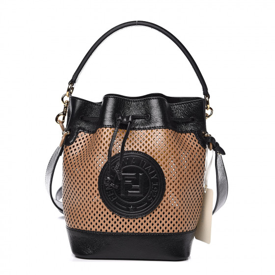 fendi perforated bucket bag