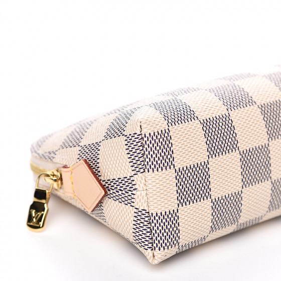 louis vuitton cosmetic pouch damier azur