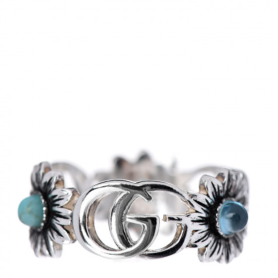 double g flower ring