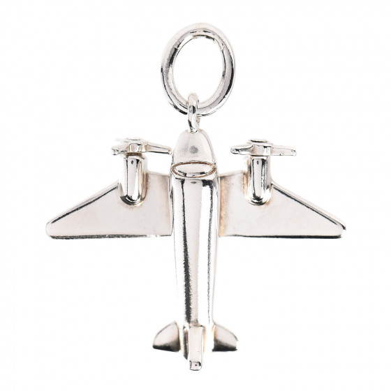 tiffanys airplane charm