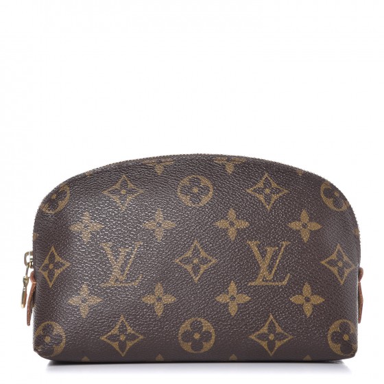 louis vuitton monogram cosmetic pouch make up case 861961