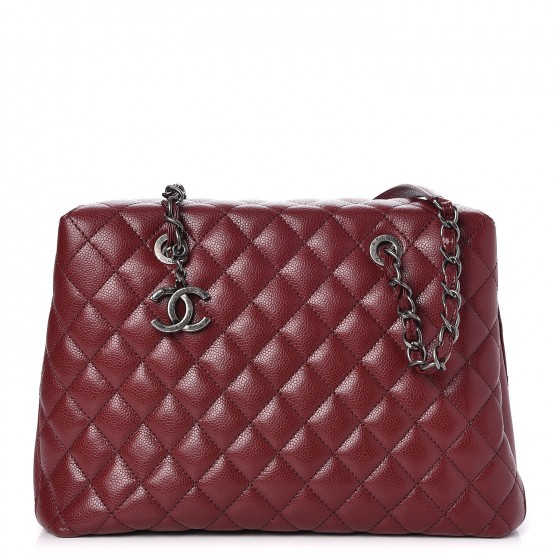 fleece trim quilted city bag