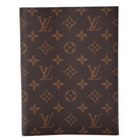 LOUIS VUITTON Monogram Couverture Carnet GM 232818