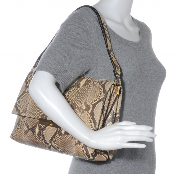 celine python handbag