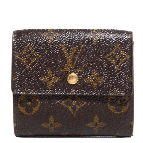 louis vuitton monogram elise wallet