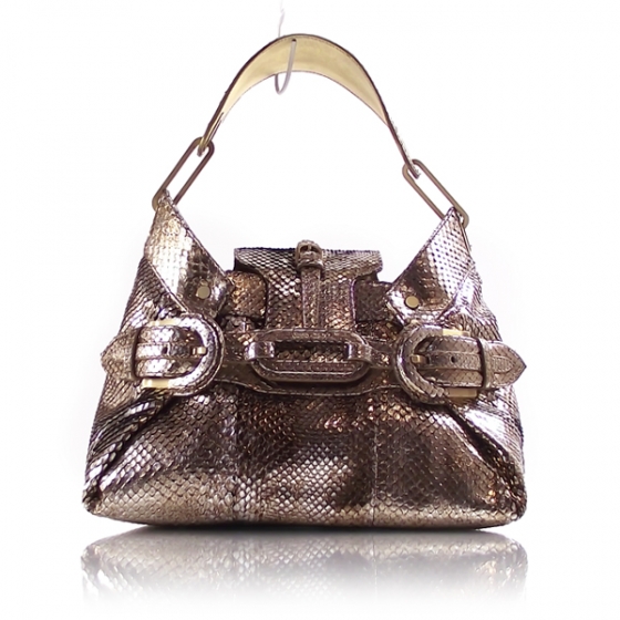 jimmy choo python handbag