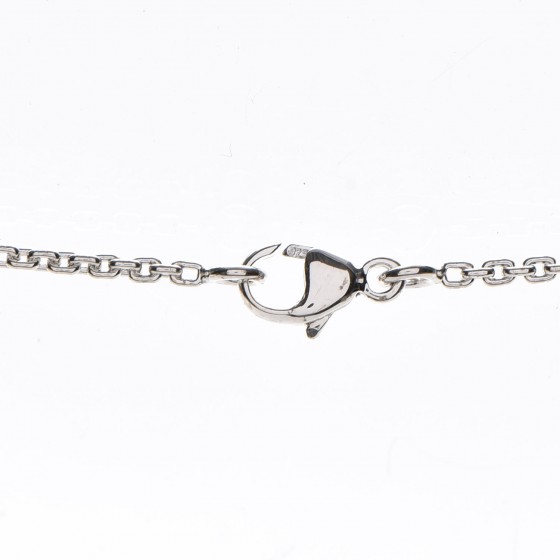 louis vuitton silver lockit necklace price