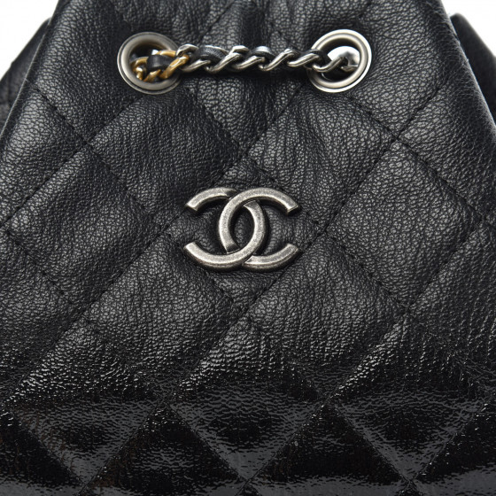 chanel gabrielle patent goatskin