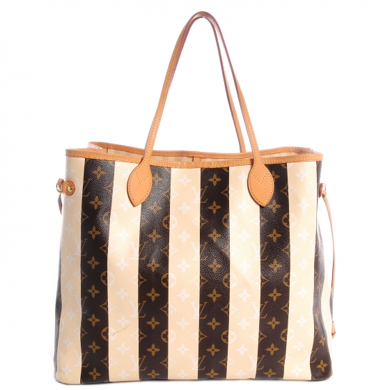 monogram rayures neverfull