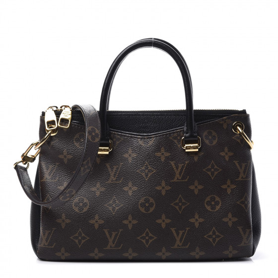 louis vuitton monogram pallas full bb black