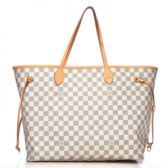 lv damier azur neverfull gm