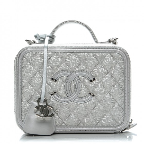 chanel filigree vanity case medium