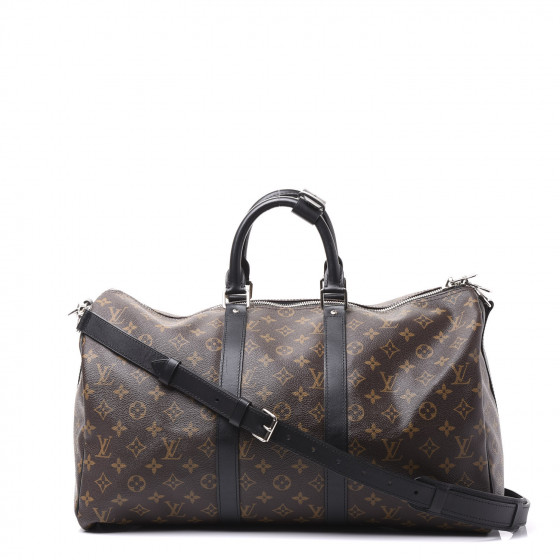 monogram macassar keepall