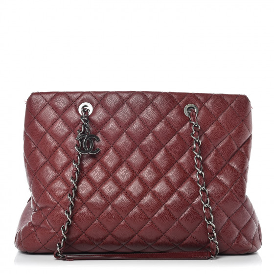 fleece trim quilted city bag