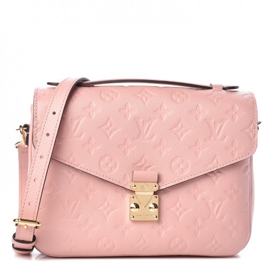 pochette metis rose poudre