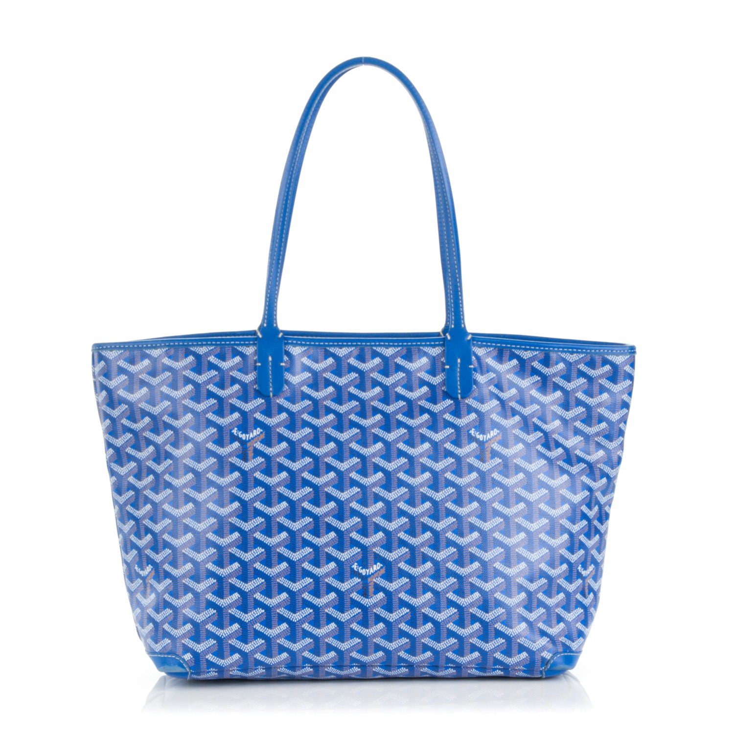 light blue goyard tote