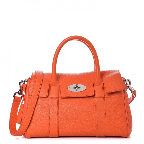 mulberry bayswater bag orange