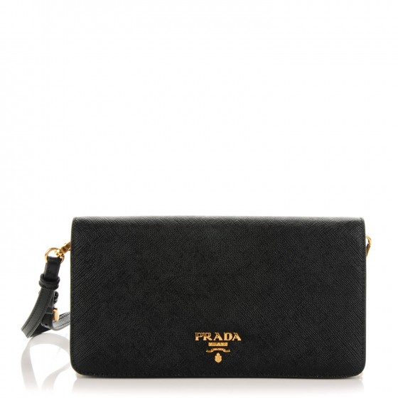 prada saffiano phone crossbody bag