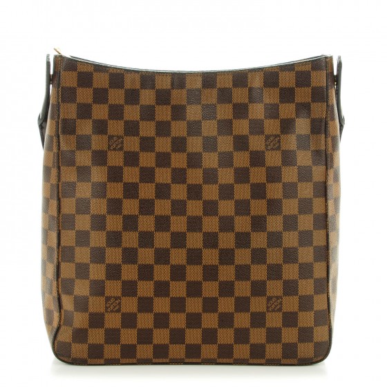 LOUIS VUITTON Damier Ebene Looping GM 144231