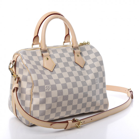 speedy bandouliere damier azur