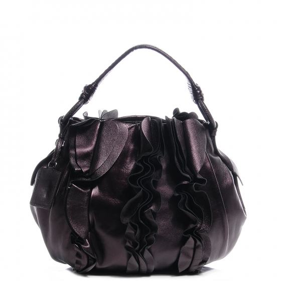 prada ruffle bag