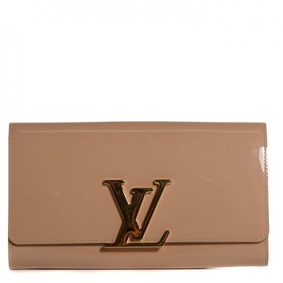 louis vuitton patent clutch