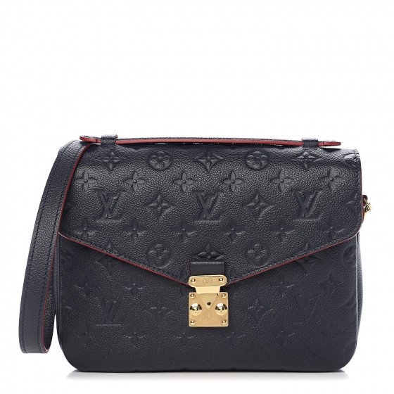 louis vuitton empreinte pochette metis marine rouge