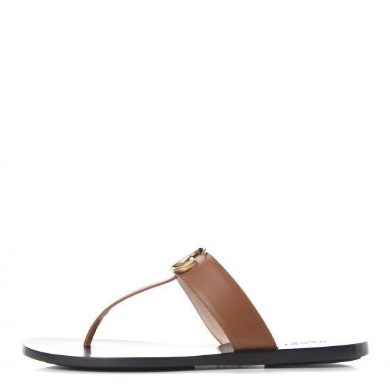 gucci marmont sandal brown