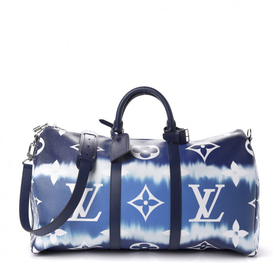 Louis Vuitton 2020 Monogram Clouds Keepall 50 - Blue Carry-Ons, Luggage -  LOU362183