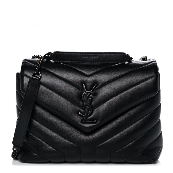 ysl black and silver bolsa