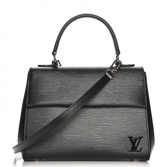 LOUIS VUITTON Epi Cluny BB Black 228620