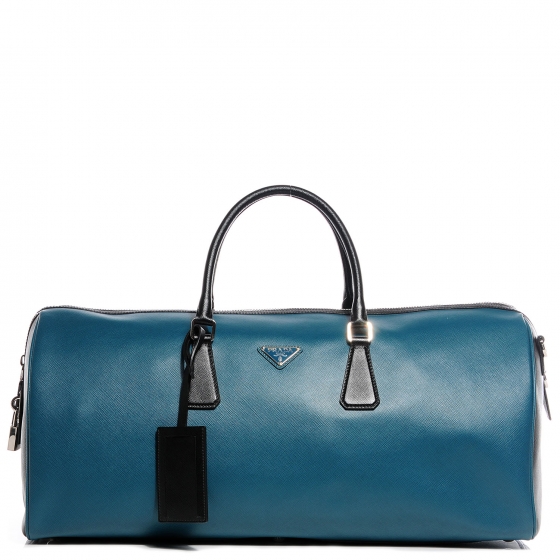 prada leather duffle bag