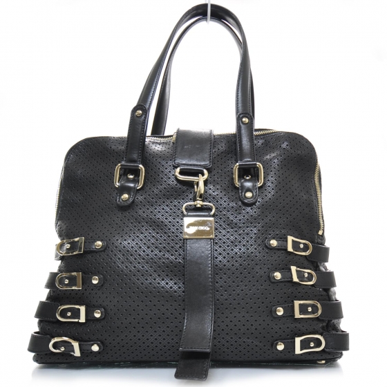 jimmy choo leather tote