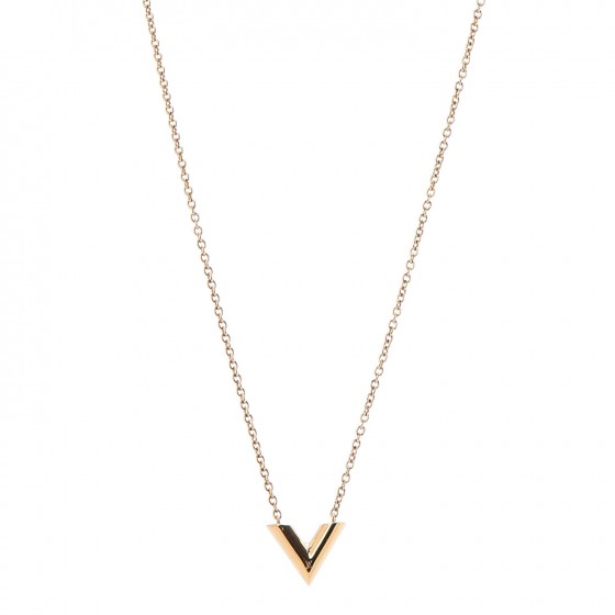 louis vuitton v necklace price