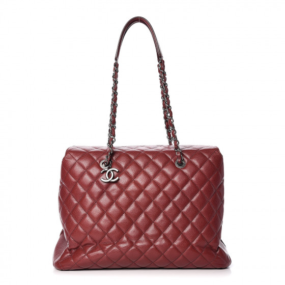 fleece trim quilted city bag