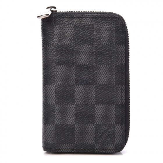 damier graphite coin pouch