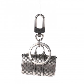 mini keepall bag charm & key holder