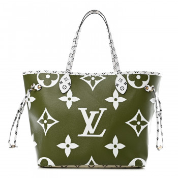 lv neverfull giant monogram